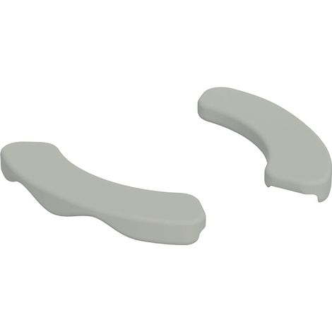 Geberit Sitzauflagen für WC, Achatgrau, 572940000