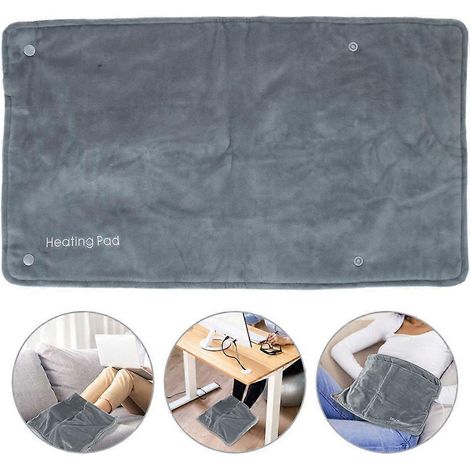 Coussin chauffant électrique pour les pieds avec câble de chargement USB-C et grande surface de chauffe (1/4)