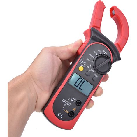 Testeur de tension, de courant et de résistance à pince numérique portable UNI T UT200A (1999 points) (1/5)
