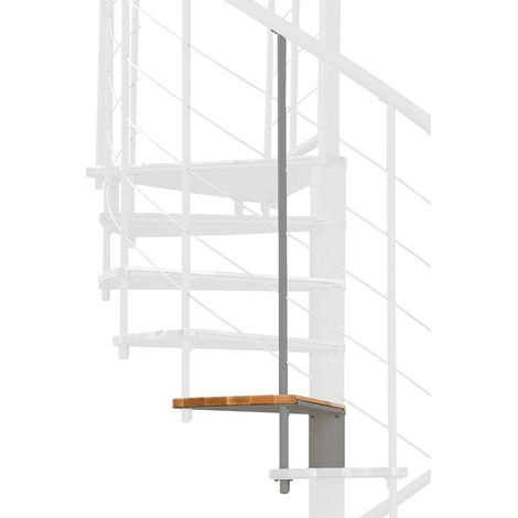 Minka Höhenerweiterung für Fusion 160cm Durchmesser Buche Grau