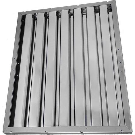 Filtre choc 450x480x25mm pour hotte pro (1/2)
