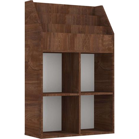Maison Exclusive - Portariviste per Bambini Rovere Marrone 71x30x114cm Legno (1/5)