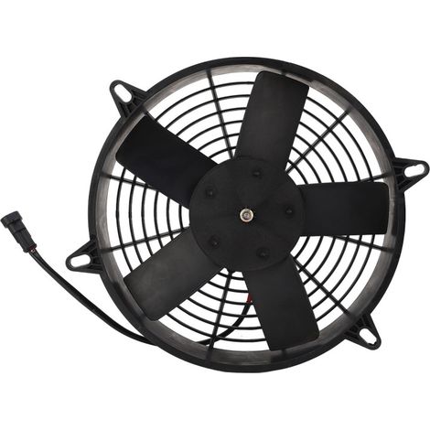 Ventilateur de refroidissement de climatiseur 305 mm 24 V 160 W CA, ensemble ventilateur de radiateur de condenseur électrique pour bus et camions (1/5)