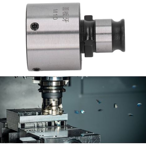 Outil de filetage pour plaques rondes GT12-M10, outil de filetage à changement rapide pour plaques à filetage extérieur, outil de tour pour filetage de plaques rondes (1/5)