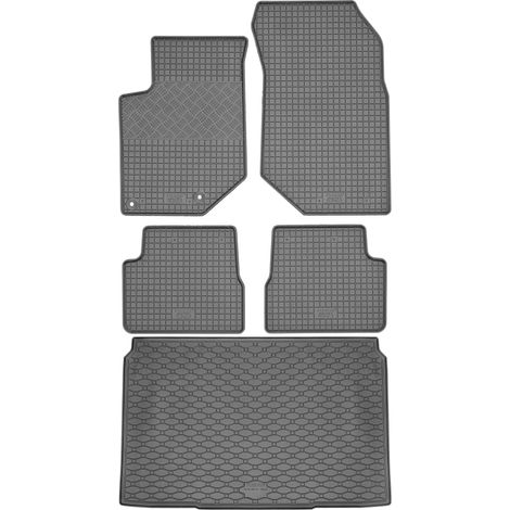 Opel Corsa F Hatchback dal 06.2019 SET - tappetini in gomma per auto + tappetino per bagagliaio
