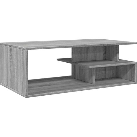 Maison Exclusive - Couchtisch Grau Sonoma 102x55x35 cm Holzwerkst