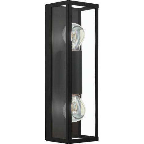[NEUWERTIG] B-Ware Eglo Bad Wandleuchte Amezola Wandleuchte Wandlampe Lampe Leuchte Badezimmer 2fl.