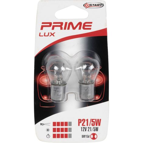 Coppia di Lampadine biluce per luci auto 12V P21/5W BAY15d (1/3)