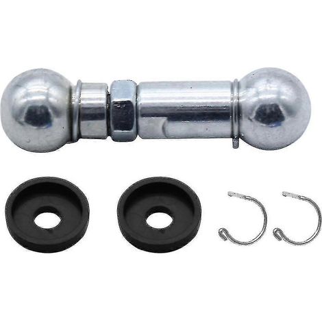 Kit de remplacement de biellette de pédale d'embrayage argentée (rotule, barre de liaison) pour Renault Clio Twingo Kangoo (1/5)