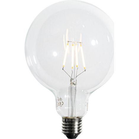 QAZQA Lampadina LED E27 G125 filamento a spirale dimmerabile a 3 (1/5)