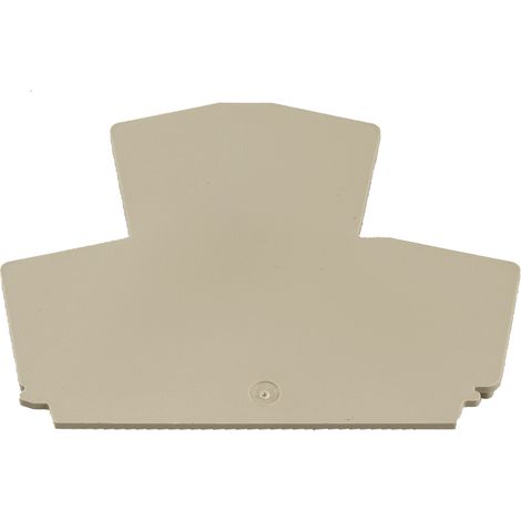 Flasque d&146extrémité Weidmuller, série W pour Blocs terminal à rail DIN ( Prix pour Paquet de 10 )