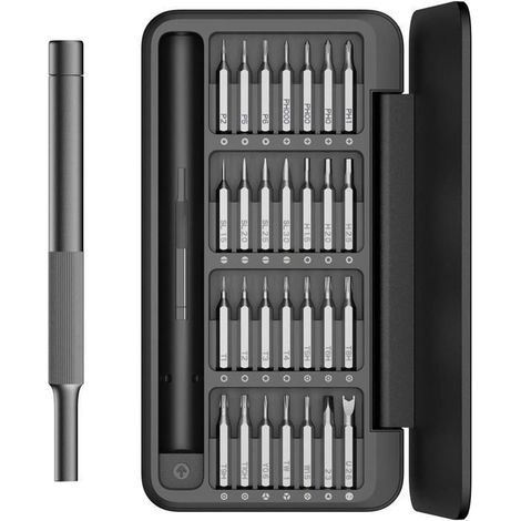 Tournevis de précision, kit de mini tournevis de précision 28 en 1 pour la réparation électronique, tournevis magnétiques pour (1/5)