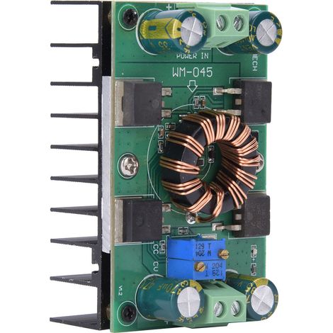 Netzteilmodul mit Konstantspannungs- und Konstantstromregelung (Boost/Buck) für Solarladung, 1,25–30 V DC, 300 W (1/5)