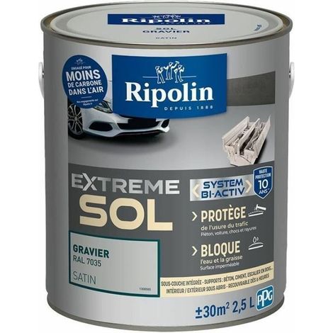 Ripolin Vernice Protettiva Estrema per Pavimento Satinato Grigio (1/3)