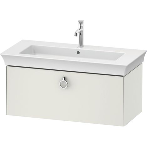 Duravit Tulip blanco, mueble de lavabo colgado en la pared, (1/3)