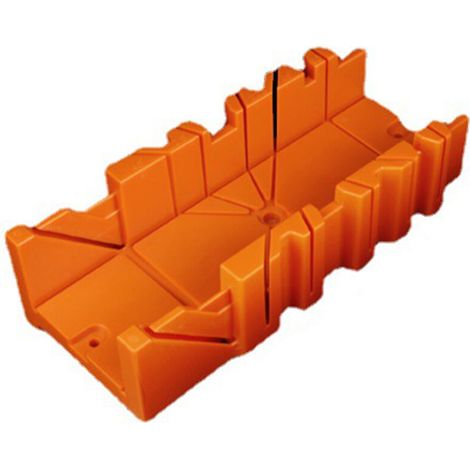 Boîte de Rangement pour Scie à Onglet Bois - ABS Multi-Angle (22.5/45/90°) Stable pour Travaux de Bricolage et Rénovation (1/5)