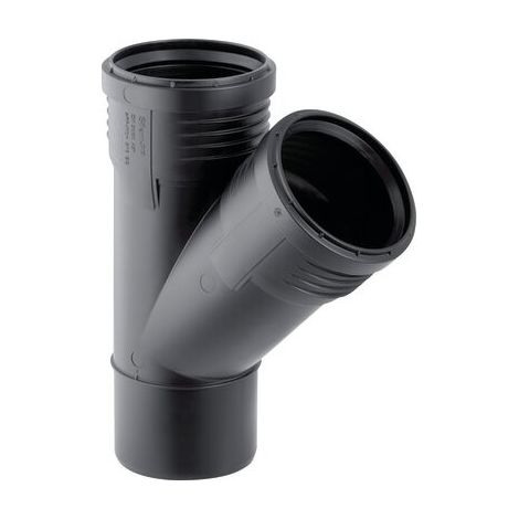Geberit Silent PP Branch 390532141 DN 100/50, 45 degrés, optimisé pour le son