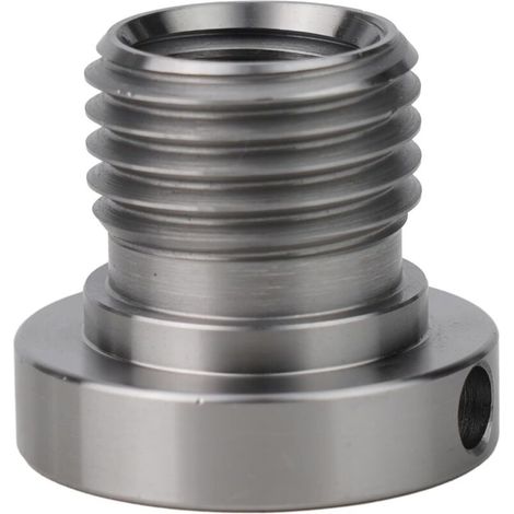 Adaptateur de mandrin pour tour à bois, adaptateur de filetage pour tournage du bois, convivial (de 33 mm à 25 mm) (1/4)