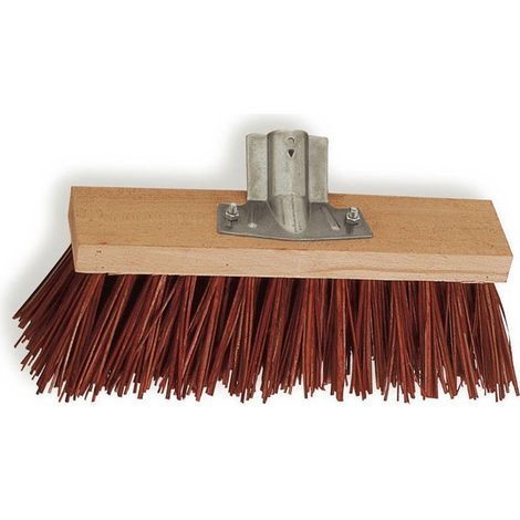 Balai de cantonnier Piassava Mondelin rouge