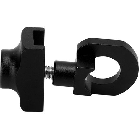 Tendeur de chaîne de vélo pliable, professionnel et portable, en alliage d'aluminium, pour atelier de réparation, noir. (1/5)