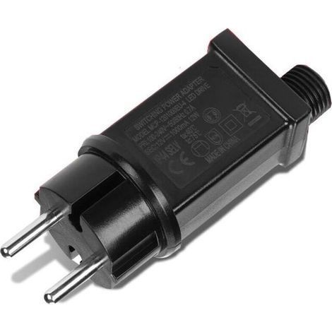 Alimentation LED 12 V, transformateur LED IP44, adaptateur/driver basse tension pour guirlandes lumineuses de Noël. (1/4)