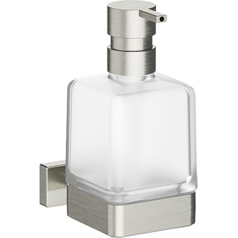 Inda - Wandseifenspender Lea Nickel gebürstet/satiniert 250 ml