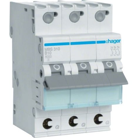 HAGER MBS310 COUPE-CIRCUITS