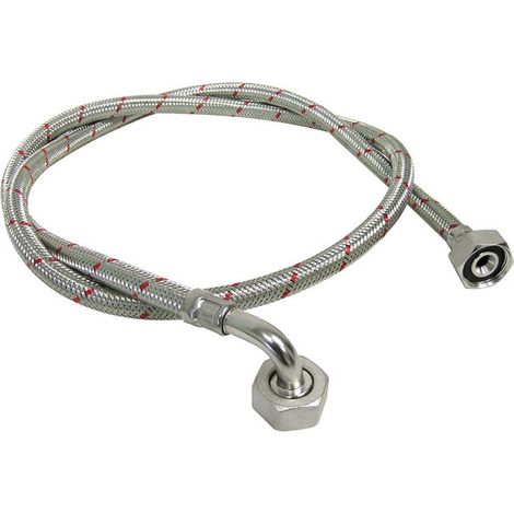 1PZ TUBO CARICO LAVATRICE LAVINOX CON CURVA Attacco 3/4 cm. 200
