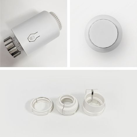 Vanne thermostatique pour radiateur Tuya Zigbee chauffage maison intelligente sans fil commande application mobile compatible Amazon Alexa Home