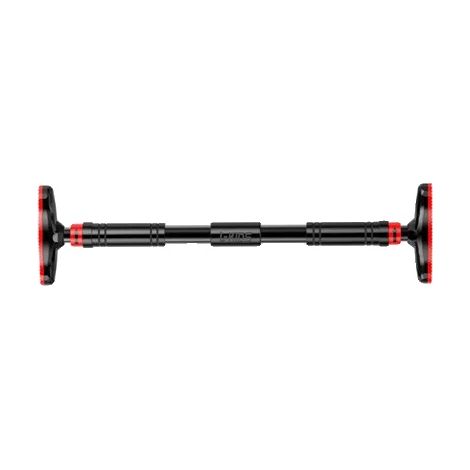 Barre d'entraînement, réglable pour cadres de porte, supporte 200 kg, Noir (1/2)