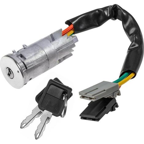 Interrupteur d'allumage à Barillet pour Opel Vivaro Nissan Primastar Interstar 7700765533 7701038365 Neiman Antivol de Direction avec 2 Clés (1/5)