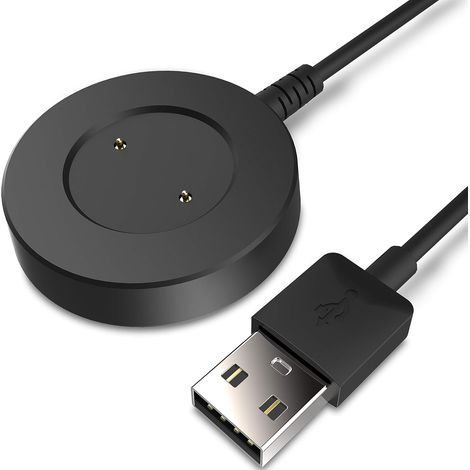 Chargeur Compatible avec Huawei Watch GT, GT2, GT 2e, Honor Watch Magic, Magic 2, Honor Dream, GS Pro - Câble de Chargement USB 100cm - Accessoires pour Montre Intelligente (1/5)
