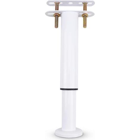 Pieds de meuble réglables, pieds de support de lit, pieds de meubles en métal, pieds de support centraux à lattes robustes et extensibles pour cadre de lit, adaptés aux armoires, SoWhite, paquet de 1  (1/5)