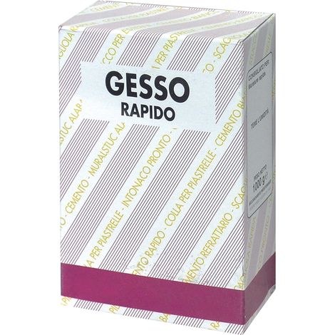 GESSO RAPIDO IN POLVERE kg. 1 12.00 pz