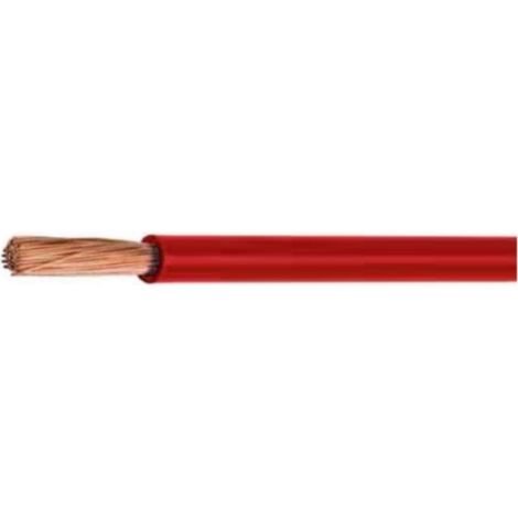 Cable de instalación H05V-K 1x0,75 rojo 4510042S /250m/