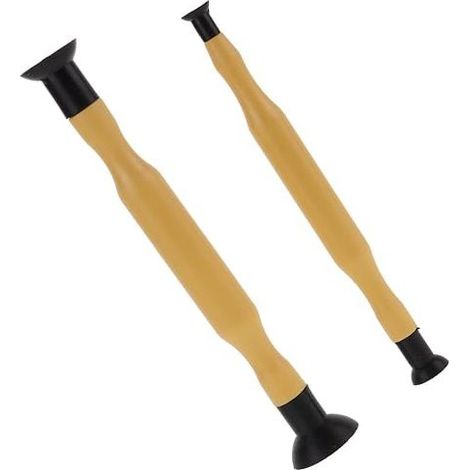 Kit de 2 Outils Pneumatiques de Meulage pour Soupapes de Moteur Automobile, Confortable à Saisir, en Plastique et Caoutchouc, pour Réparation Automobile (1/5)
