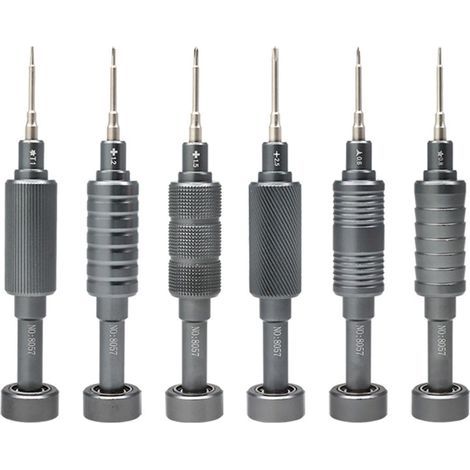 Ensemble de tournevis de précision 6Pcs Petit ensemble de tournevis pour l'électronique jouet Réparation de montre d'ordinateur (1/5)