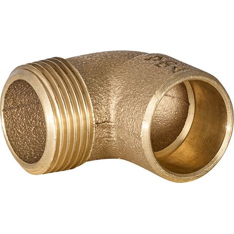 Codo de bronce 4092G 28x1" LWxGZ