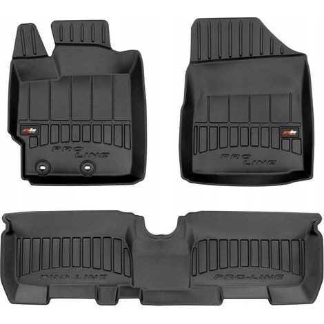 TAPPETINI IN GOMMA E TAPPETINI PER PORTE TOYOTA Yaris 2 2005-2011 3D TRUTH (1/5)
