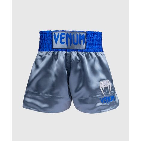 Pantalones cortos Venum Muay Thai, gris clásico, talla L