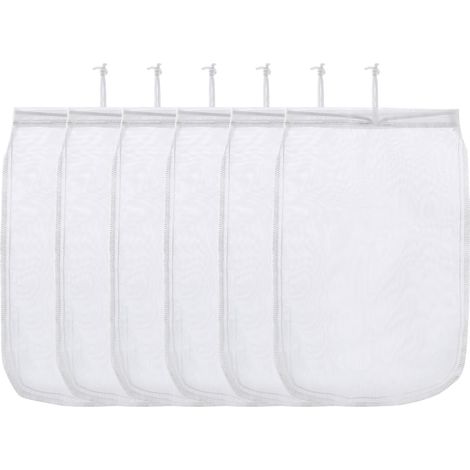 Étamine Lot de 6 Passoire Sac à lait vache filtre soja pour d amande jus et autres. (1/5)