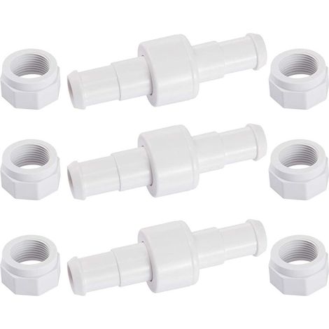 D20 Set of 3 Fittings Encodeurs for Hose Watering with 6 Tips D15 Compatible with Zodiac Polaris 180 280 380 Robot Cleaner Pool (1/5)