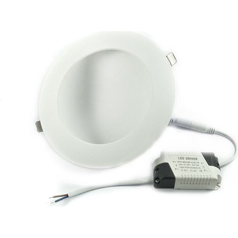 Faretto LED Incasso Soffitto 30w Luce Calda Effetto Gesso Alette Molla (1/5)