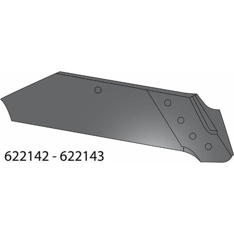 Vomere adattabile Kuhn 622142 dx