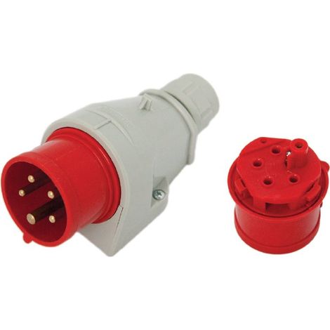 Clavija aislante fija 16A 400V 3P+Z IP44 - EX-TWT-114 (1/3)