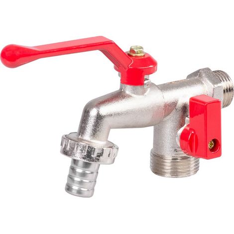 Ventil für Wasser Strend Pro, 3/4"-3/4"-1/2", doppelt, Garten