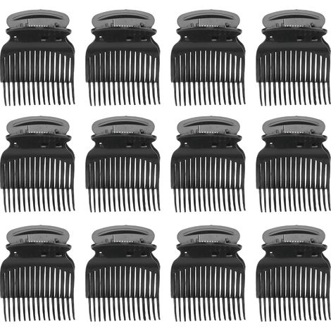 12 pinces à bigoudis chauffants pour cheveux, protection thermique, accessoire coiffure tendance pour femmes et filles (1/5)
