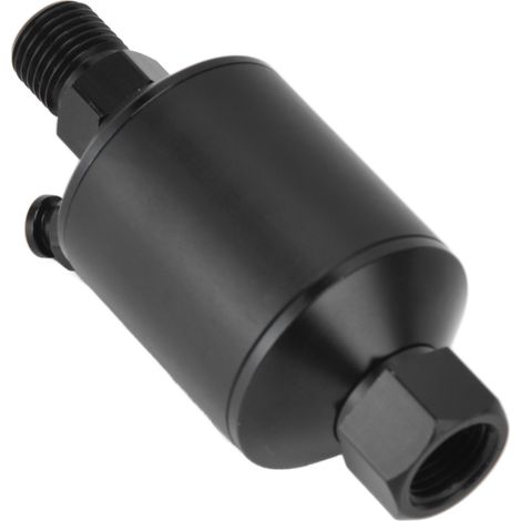 1/4-Zoll-Wasser- und Ölabscheider für Kompressor, schwarzer NPT 1/4-Zoll-Druckluftreglerfilter (1/5)