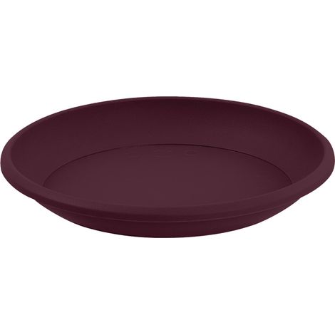 Soucoupe Osaka Ø 38 cm pour pot Osaka Ø 50 cm - Rouge bourgogne - Eda