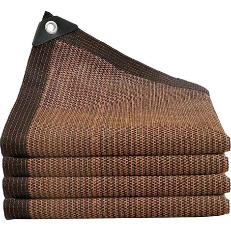 80 % Schattierungsnetz mit Ösen, UV-beständiges Windschutznetz für Gewächshäuser, wiederverwendbar, für Pergolen, Gärten, Balkone, 2 x 3 m Schattierungsplane (1/5)